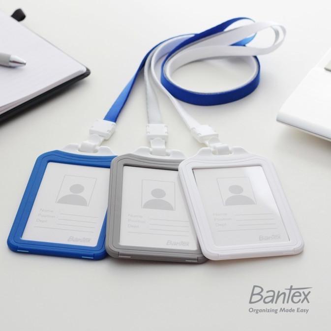 

[B-Y8Y][♥] [Zada] Bantex Dual Side ID Card Holder Lanyard Portrait #8881 proses cepat