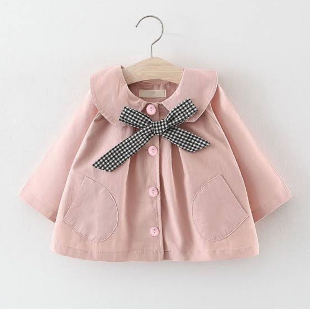 ASLI IMPORT Malona Blazer kemeja girl CUTIE DOTS Babeebabyshop coat sweater jaket fashion anak cewek baby girl cewek perempuan