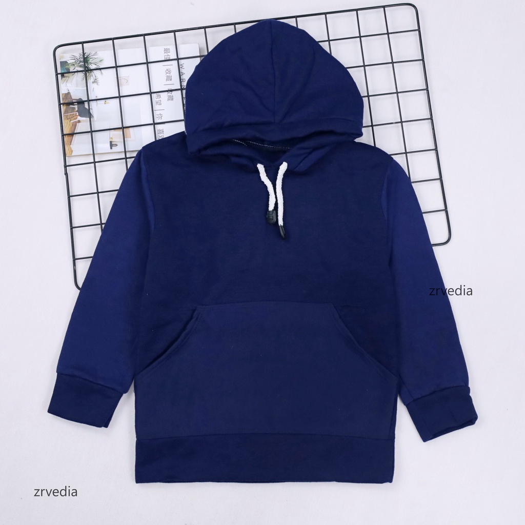 Hoodie Anak Polos uk 4-6 Tahun / Universal IMPORT Baju Hangat Anak Laki Perempuan Sweater Panjang