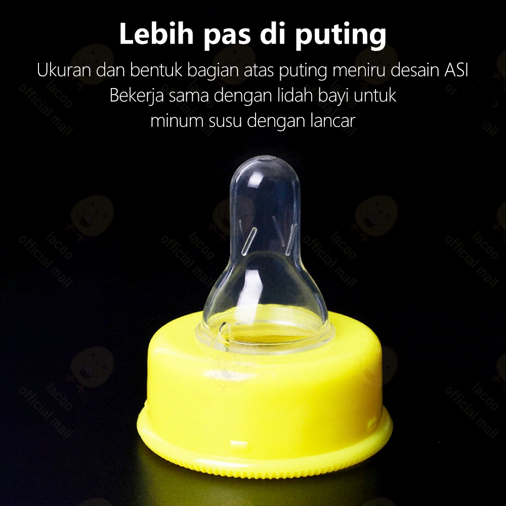 Lacoo Dot bayi silikon Standar nipple putting bayi BPA free