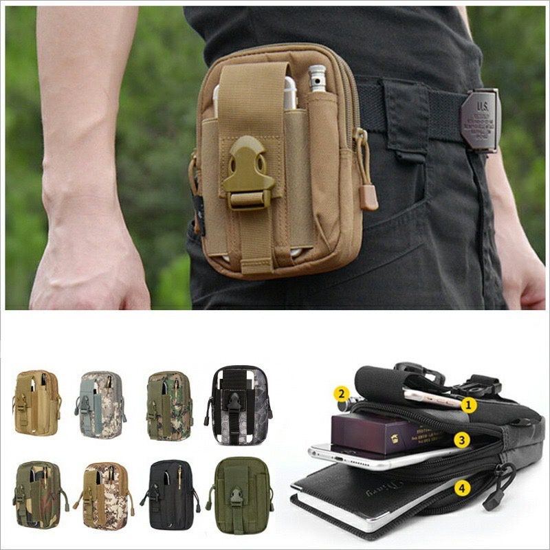 Tas Pinggang Tactical Tas Pinggang Army Tas Pria