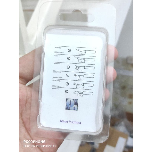 mata solder Jinyan emas 900-T-IS Jinyan Gold bengkok tips Solder bengkok Ujung solder bengkok emas