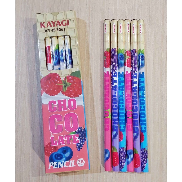 

(PAK) Pensil Kayagi 2B KY-PF3061 / Pensil Kayagi / 2B 1 Box 12 Pcs