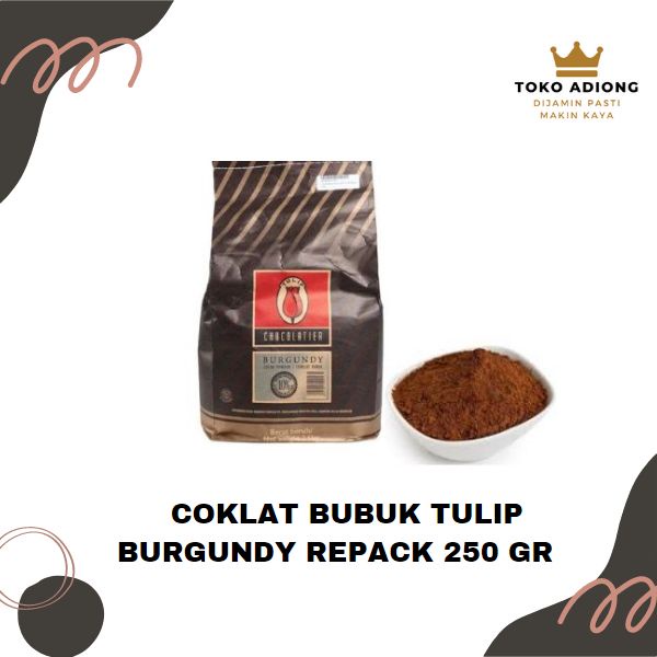 

COKLAT BUBUK TULIP BURGUNDY REPACK 250GR