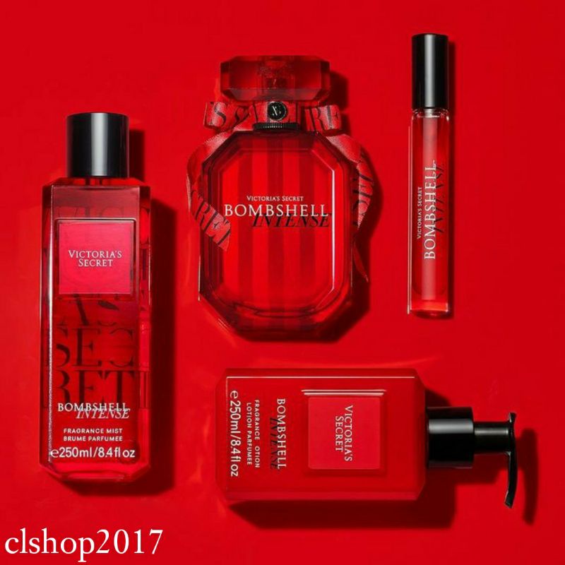 VICTORIA SECRET VS BOMBSHELL INTENSE CHYPRE FRUITY FLORAL LUSH CHERRY RED PEONY SULTRY VANILLA SERIES FULLSIZE TRAVELSIZE ROLLERBALL BODY LOTION MIST EAU DE PARFUM EDP