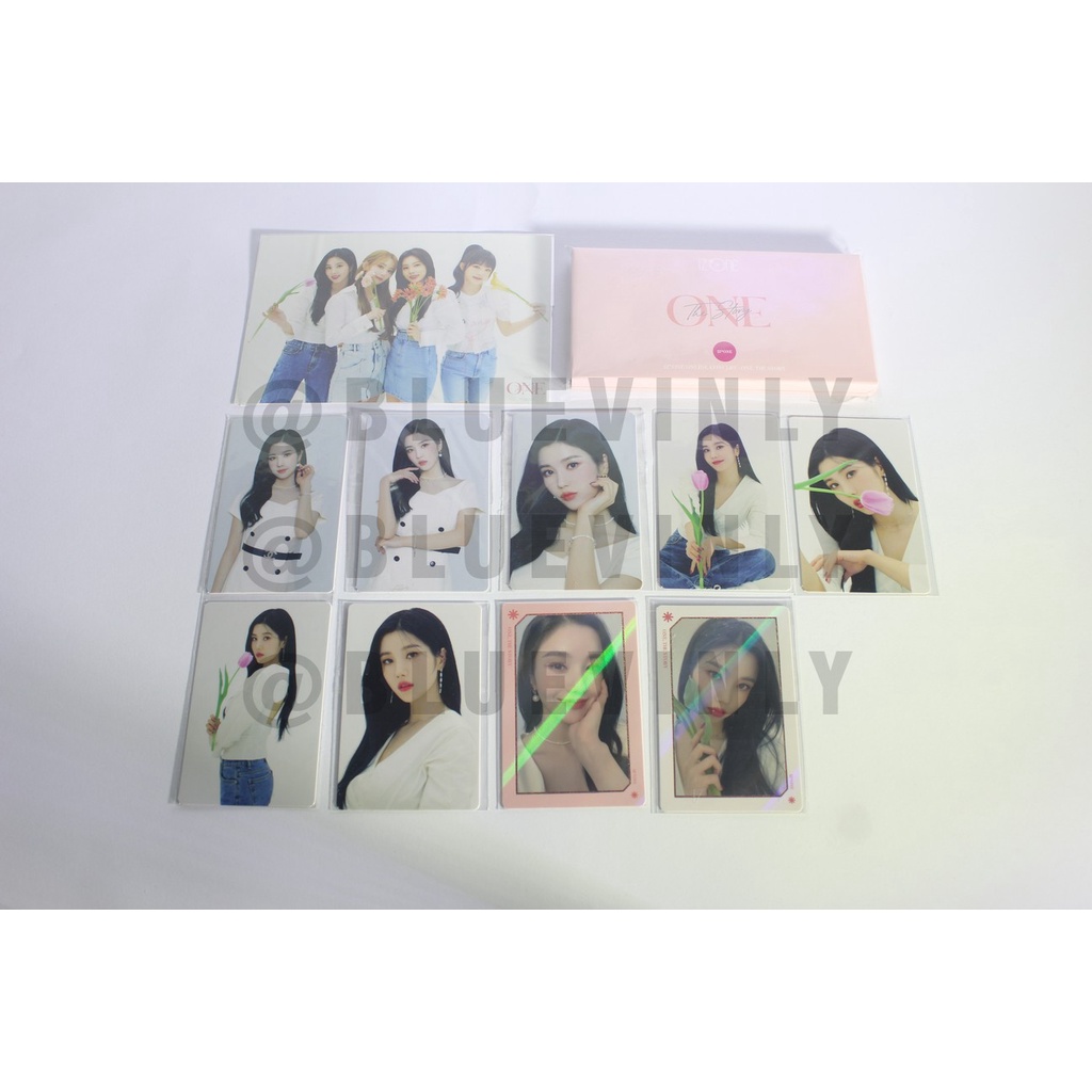 [IZONE] ONE, THE STORY EUNBI HYEWON YURI PHOTOCARD POSTCARD