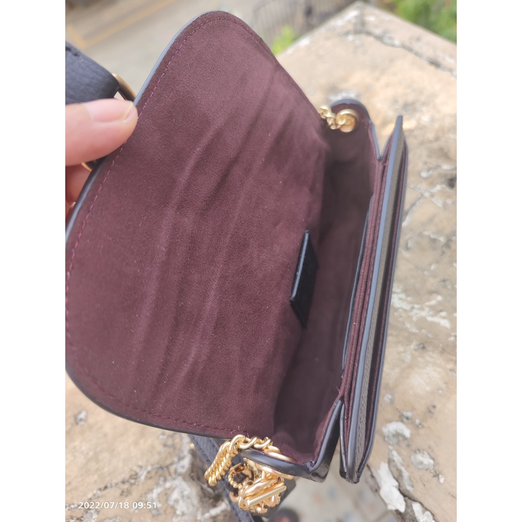 [Instant/Same Day]CA441 7376 5620 8304  441  coach KLEO Ladies' chain package Inclined shoulder bag wrist bag  ltb