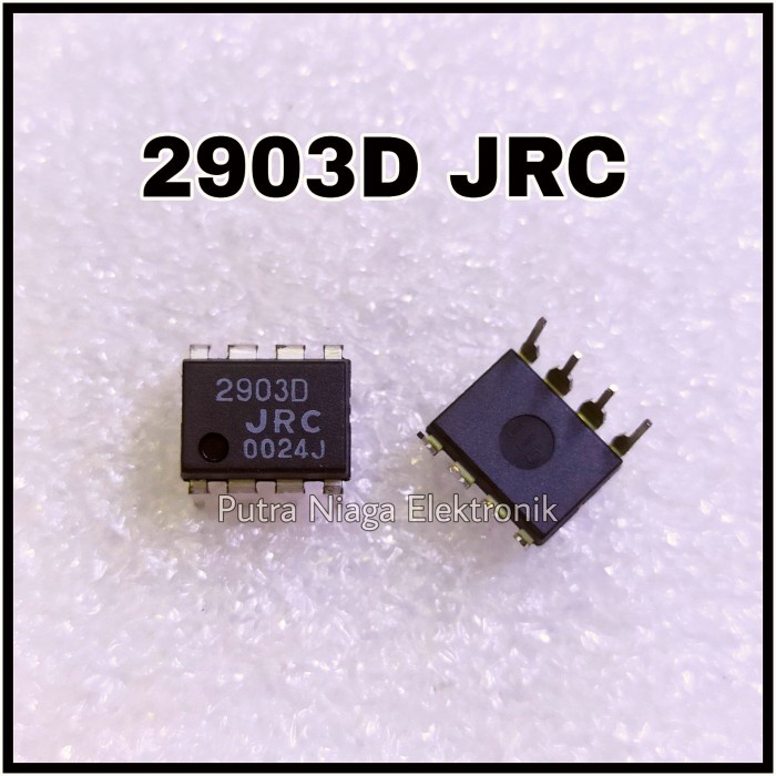 ic JRC2903 Dip 8 Pin 2903D JRC LM2903 putr4n14