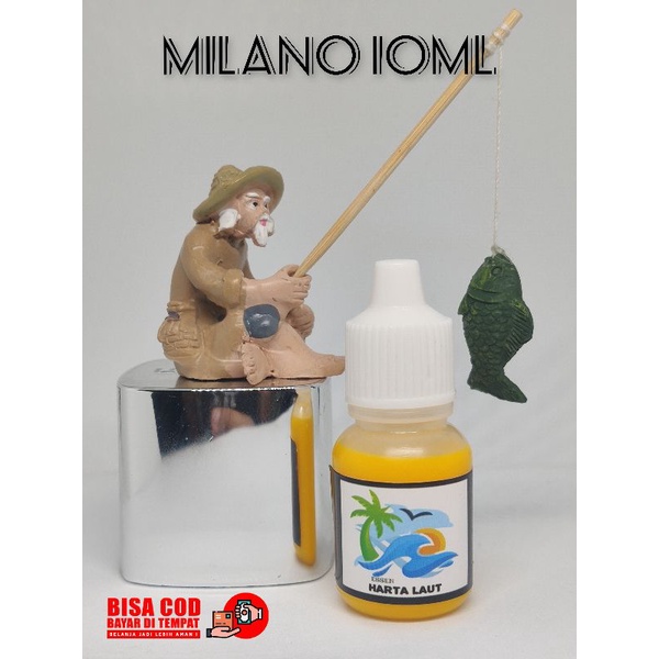 ESSEN MILANO 10ml (Harta Laut) ESSEN GACOR / ESEN JITU / ESSEN GALAK / ESSEN JUARA / ESSEN IKAN MAS 