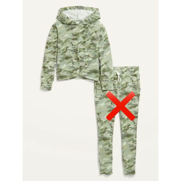 Sweater Anak Perempuan Cewek Model Hoodie Motif Loreng Branded ONSWP009