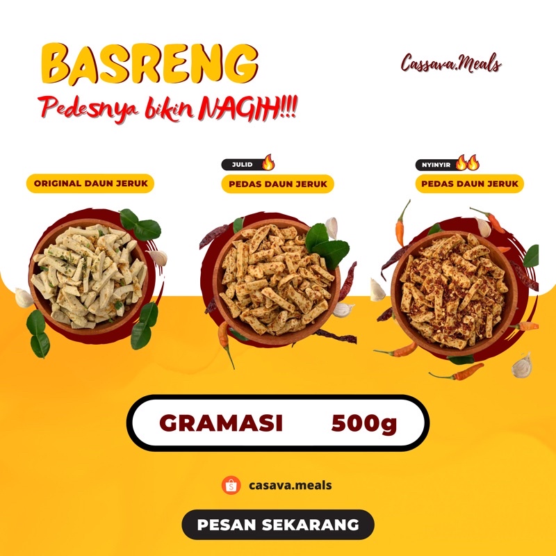 

BASRENG DAUN JERUK (500gr)