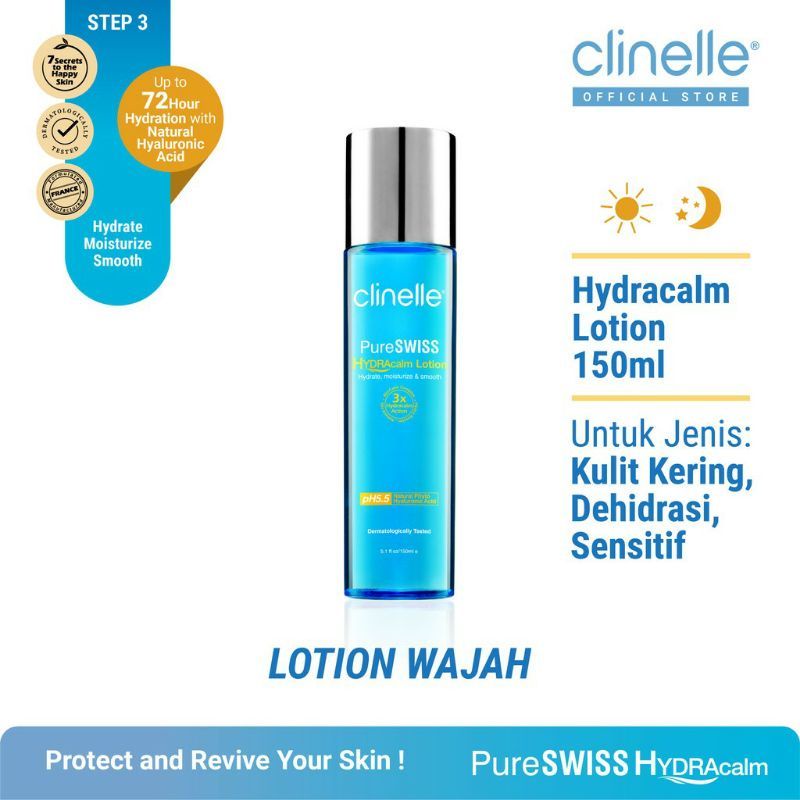 CLINELLE PureSWISS Hydracalm Lotion 150ml