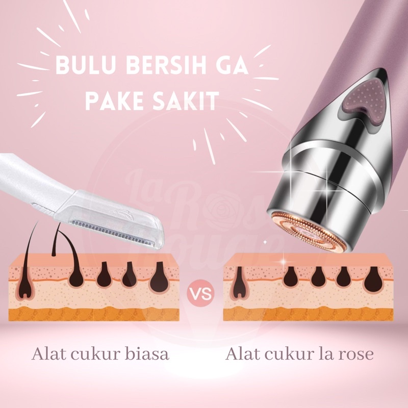 ALAT CUKUR BULU EPILATOR PENCUKUR CUKURAN SHAVER KETIAK KAKI TANPA TUMBUH KASAR