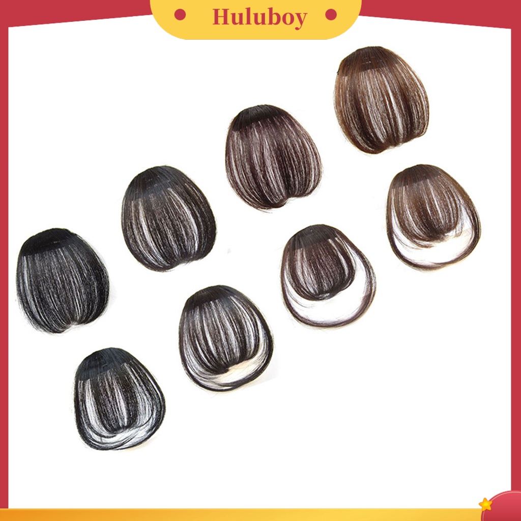 Wig Poni Ekstensi Rambut Pendek Bahan Serat Suhu Tinggi Ultra Tipis Untuk Wanita
