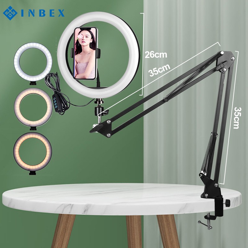 Jual Ring Light Tripod Overhead Tripod hp Phone Bracket Multifunctional