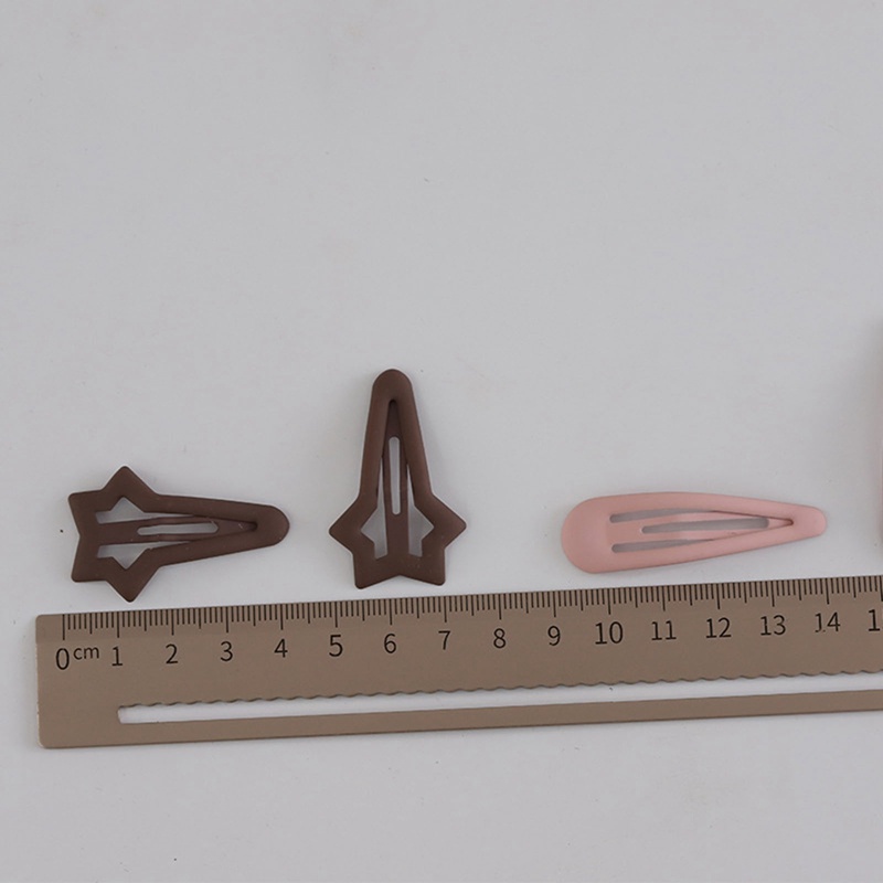 10pcs Warna Glitter Jepit Rambut Glitter Logam Jepit Bb Hair Clips Anak Anak Bayi Perempuan Snap Pin Aksesoris Rambut Wanita