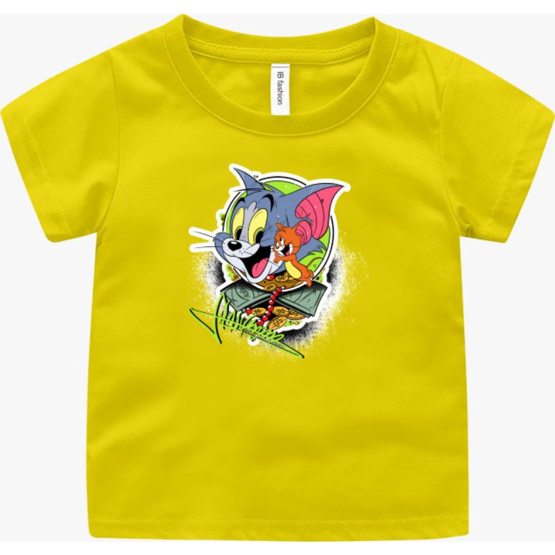 ((IB))KAOS ANAK2 UNISEX/T0M&amp;JERRY DIGITAL SABLON