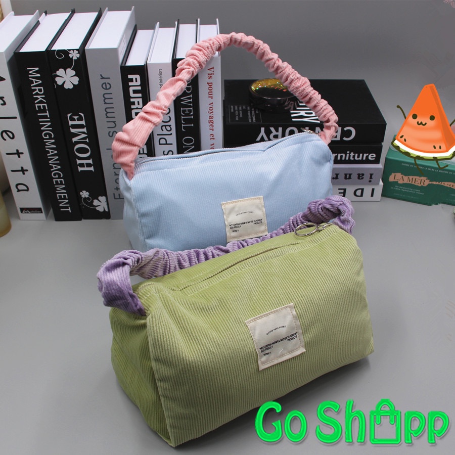 Tas Selempang Bahu Hand Bag Bahan Corduroy Wanita Import Fashion Korea Terbaru - Shouder Bag Wanita Kekinian TG12