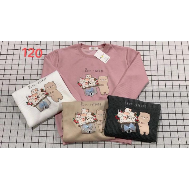 Eefbee - Atasan Kaos Import Lengan Panjang - MF Import