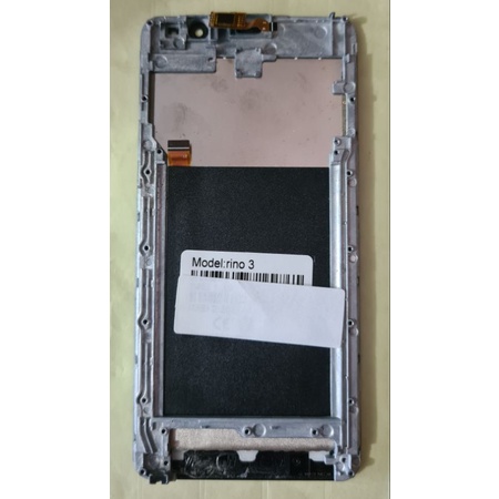 lcd hp rino 3 original normal,sudah sama freme