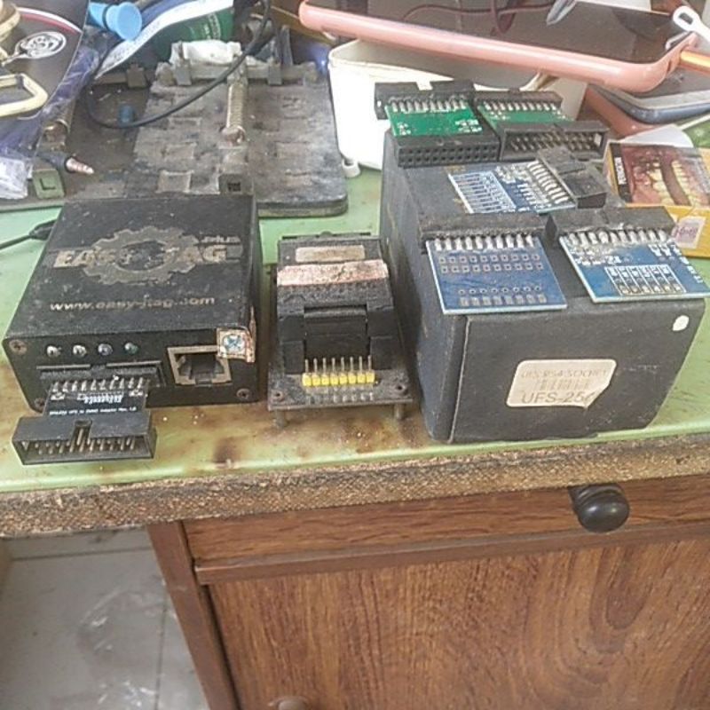 easy jtag plus dan soket ufs bga 254