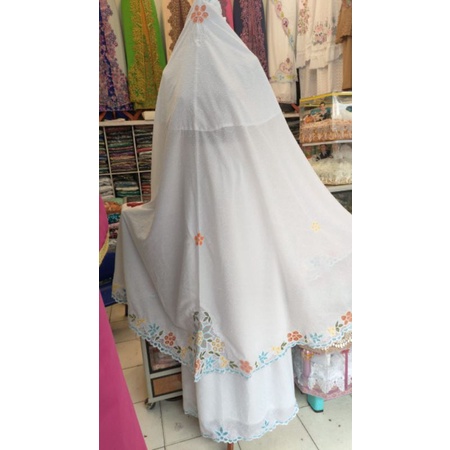 STELAN MUKENA KERANCANG RUBIAH BENTOL