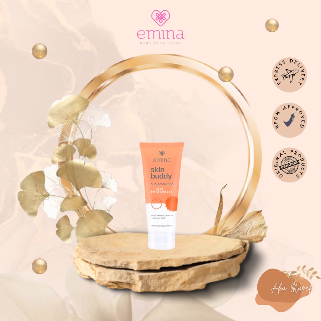 ✨ AKU MURAH ✨ Emina Skin Buddy Sun Protection SPF 30 PA+++ 60 ML