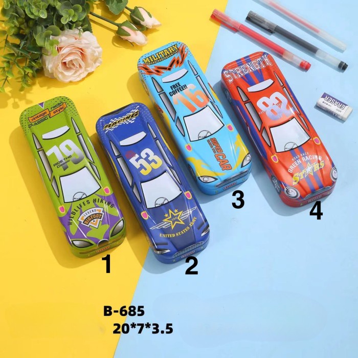 

PRO Kotak Pensil Kaleng 7x20 / Tempat Pensil / Pencil Case - B 685, Bebas