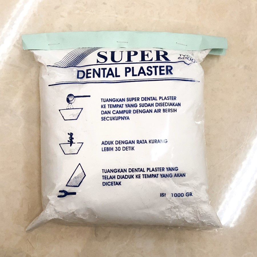 Gips Putih Super| Gips Putih 1 Kg