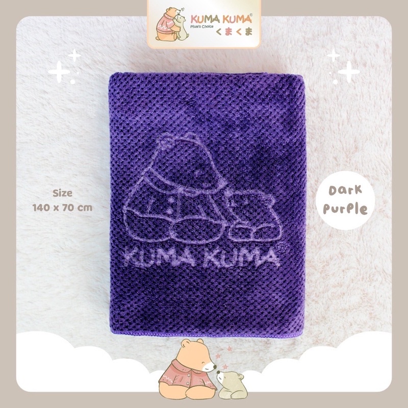 Kuma Kuma Handuk Pineapple Microfiber Premium Lembut Bayi Anak Dewasa Mandi Lap Kain Badan JUMBO Sangat MENYERAP