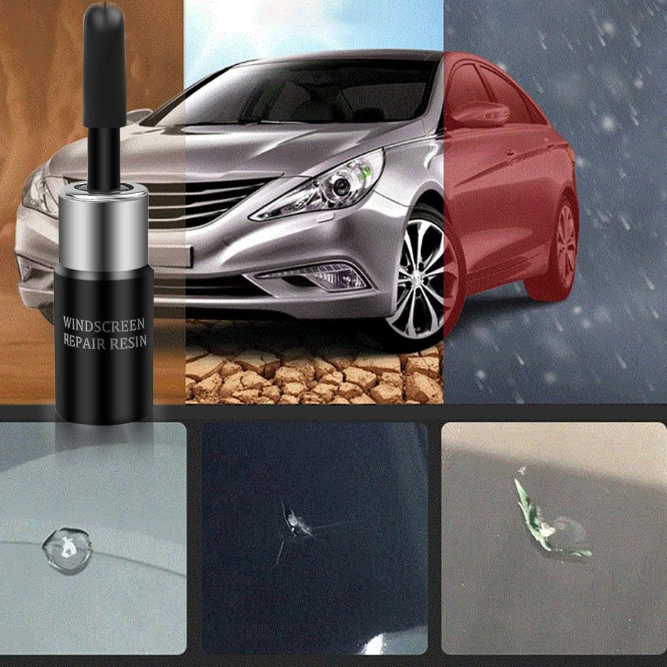 ↝ Alat Penambal Kaca Retak Alat Reparasi Kaca Mobil Retak Car Window Crack Repair Tool Resin Lem Kac