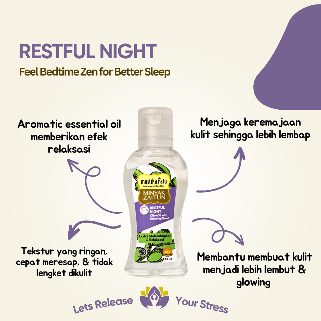 MUSTIKA RATU MINYAK ZAITUN AROMATIC ESSENTIAL 55ML