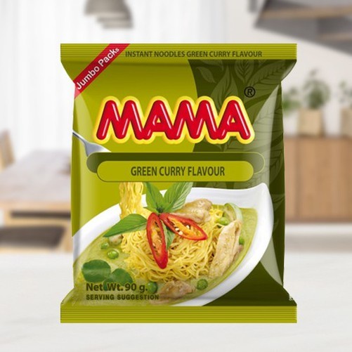 

TERLARIS Mie instan MAMA Green Curry 90g Thailand