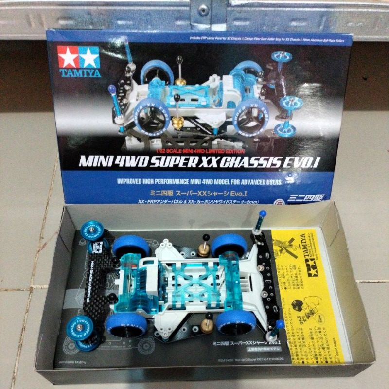Tamiya 94780 Mini 4WD Super Xx Chassis Evo 1