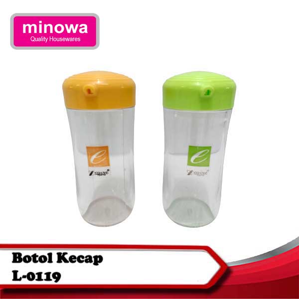 Minowa Tempat Kecap Plastik / botol kecap ukuran L