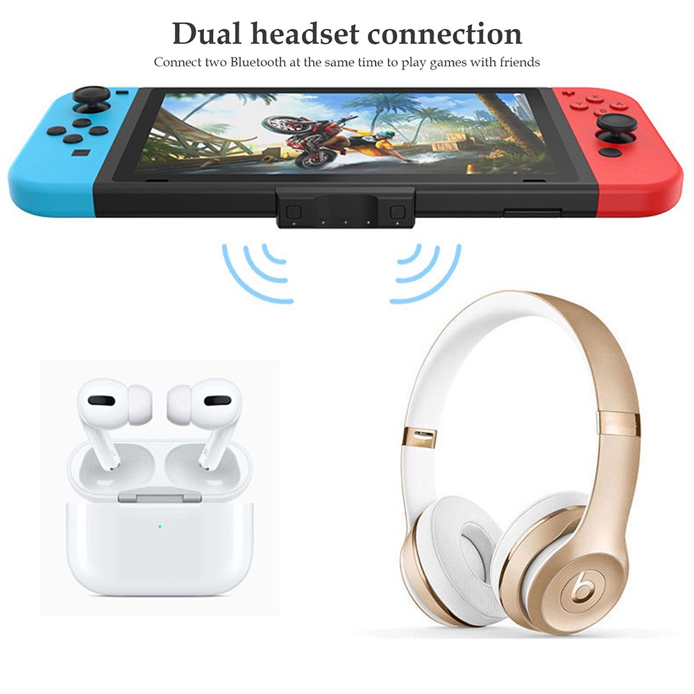 Rondaful USB Dongle Audio Bluetooth 5.0 Transmitter Adapter for Nintendo Switch - BLS-TX20