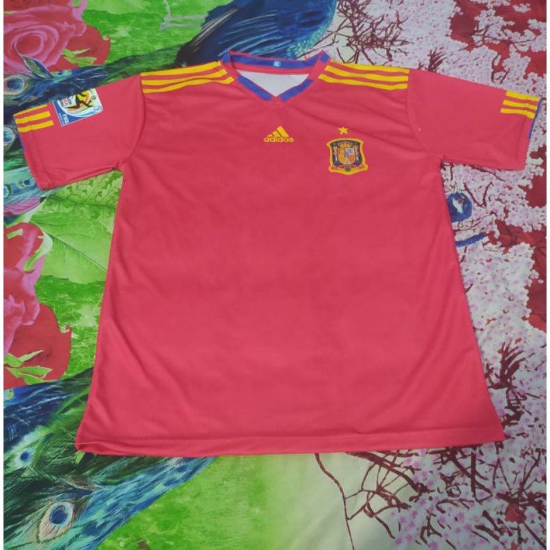 jersey spanyol 2010 full printing