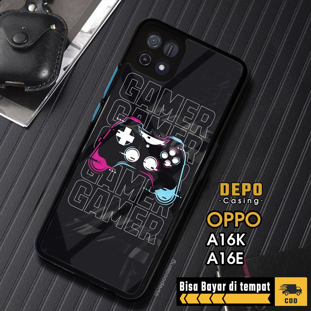 Case Oppo A16K A16E Casing Oppo A16K A16E Depo Casing [GAME] Case Glossy Case Aesthetic Custom Case 