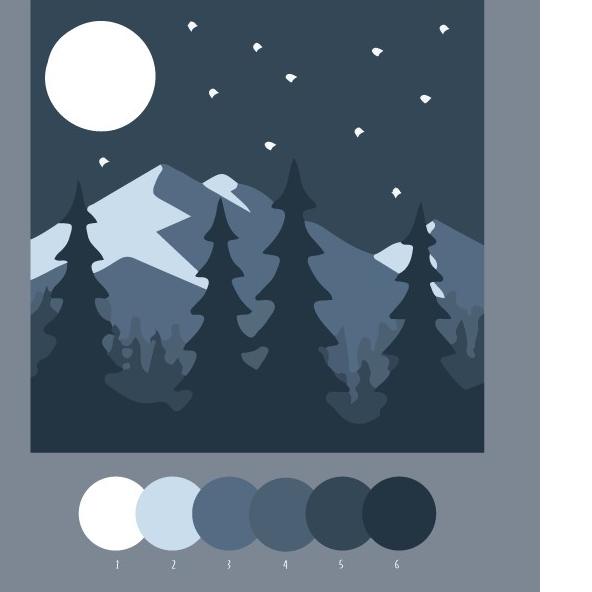 

♚♚ Paint By Number Kit [ Night View ] - Cocoart.id I Kanvas 20 x 20 cm