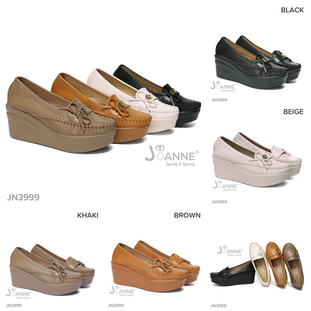 JOANNE High Wedges Shoes #JN3999 ORIGINAL