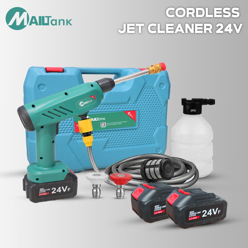 Jet Cleaner Cordless Mesin Cuci Mobil Motor Steam Semprotan Air 2 BATTERY / JET CLEANER CORDLESS MESIN STEAM CUCI MOTOR MOBIL BATERAI 2 BATTERY