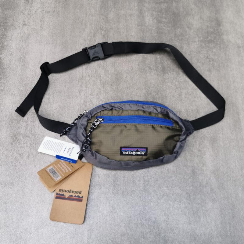 Gratis Belt Mastermind Waist Bag Tas Pinggang Pria dan Wanita Patagonia Mini Hip Pack Full Tag