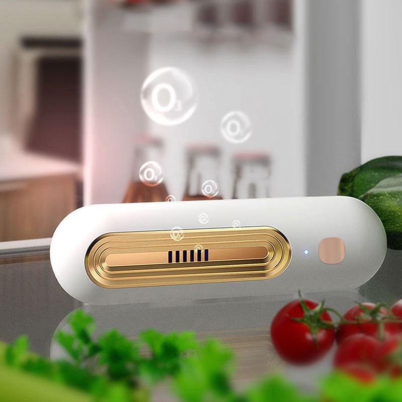 Mi.more Refrigerator Deodorizer Pengharum Kulkas USB Rechargeable Anti Bau Kulkas Penghilang Bau Odor Eliminator Anti Bau Anti Bakteri Kulkas Deodorizer