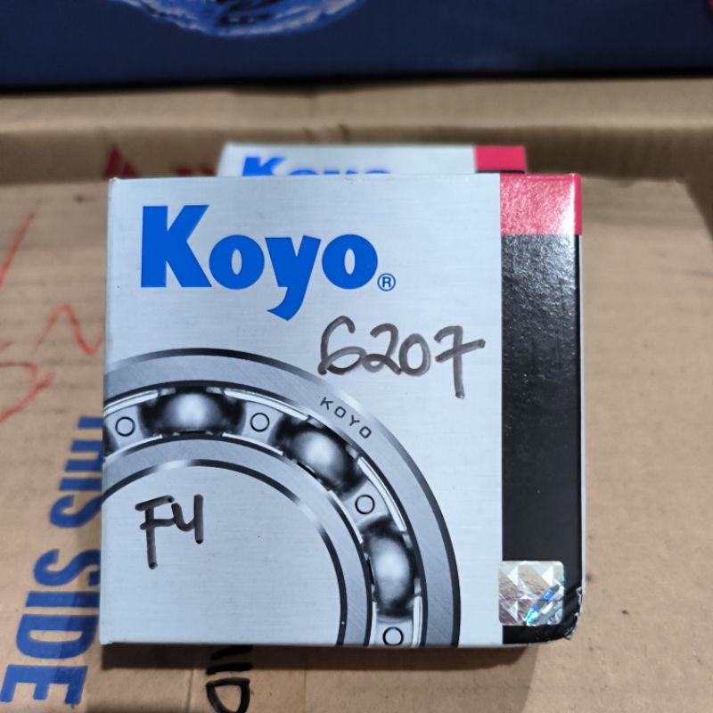 BEARING LAHER 6207 ZZ CM ORIGINAL KOYO JEPANG