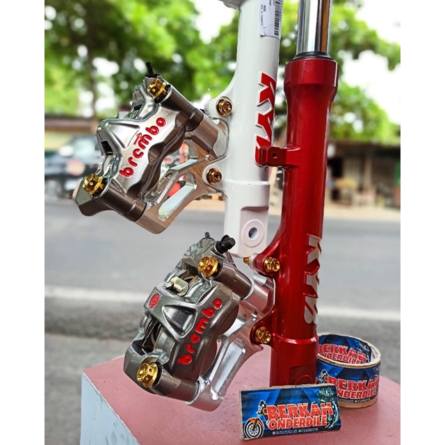 Breket kaliper p100 m1 speed pnp vixion kyb