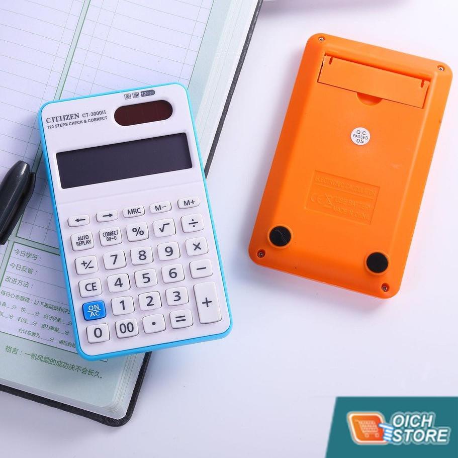 

Terjangkau!! Kalkulator CT-3000 12 Digit -Kalkulator Check / Kakulator Dagang Besar / Calculator CT 3000 .. .. ..