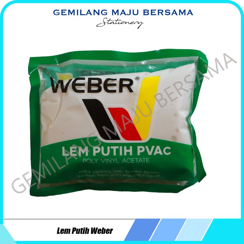 

Lem Putih Weber Hijau / Lem PVAC