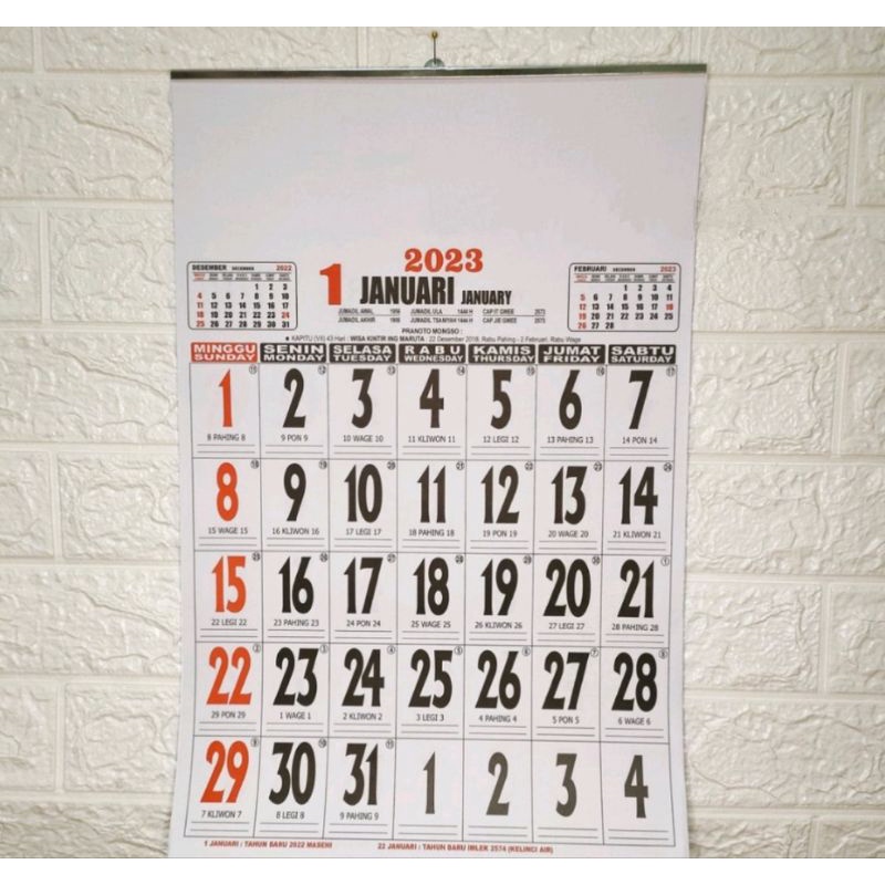 

KALENDER KERJA DINDING UKURAN JUMBO
