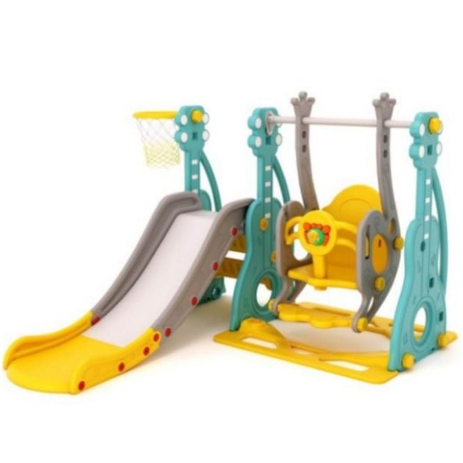 Playground Anak Indoor Mainan Prosotan Dan Ayunan Murah Seluncuran