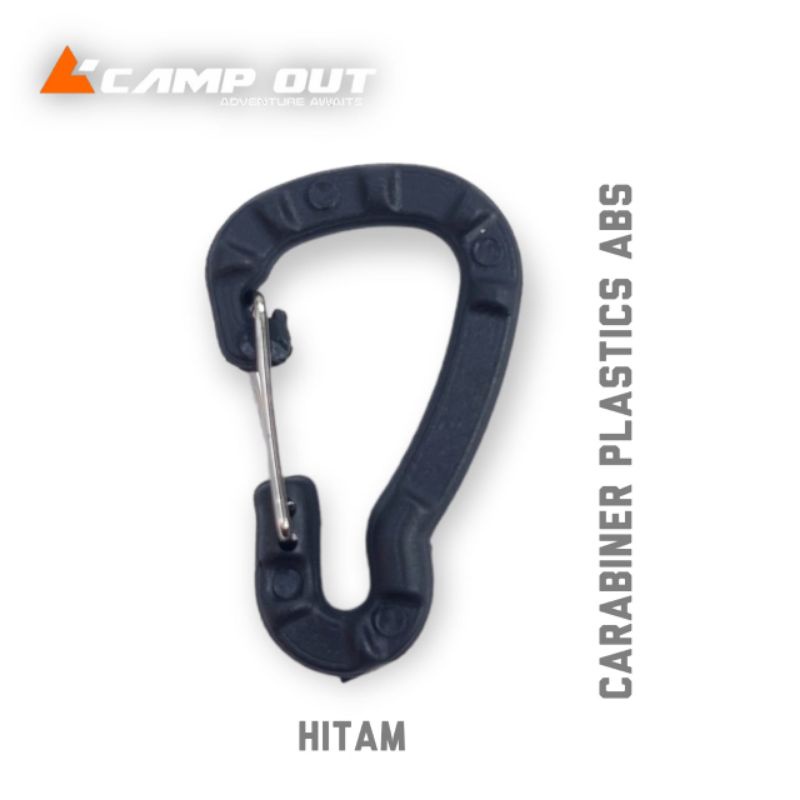 Carabiner Gantungan - Pengait Tenda Flysheet shelter Emergency - Carabiner Accessories ABS - Gantungan serbaguna - Karabiner Snap Clip